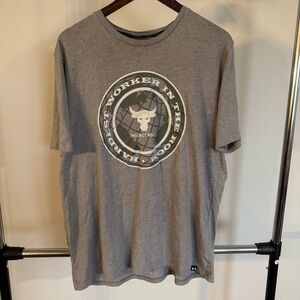 Under Armour Project Rock Gray Tshirt
